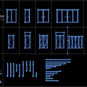 Thư viện cửa cad