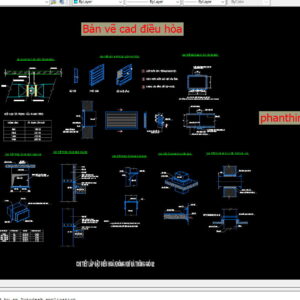 Thư viện cad quạt thông gió