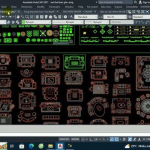 Tạo thư viện trong cad