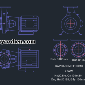 Thư viện cad máy bơm