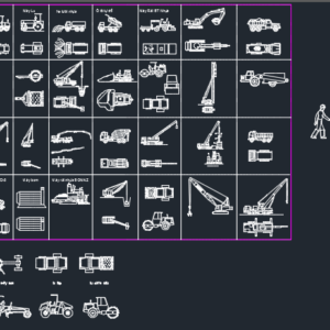 DOWNLOAD FREE [Thư viện cad máy thi công]
