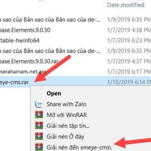 cài đặt phần mềm xmeye cho máy tính