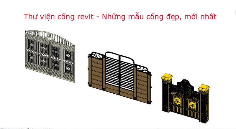 thư viện cửa revit