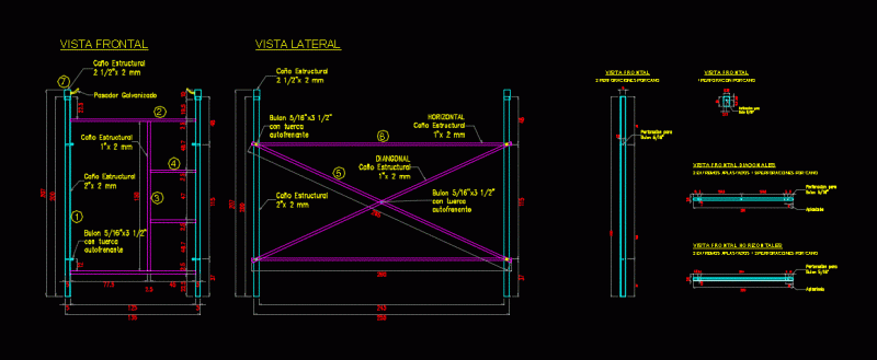 thư viện cad giàn giáo